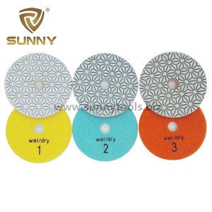 Wholesale <strong>Price</strong> Marble Granite Concrete Round Floor Wet <strong>Diamond</strong> <strong>Polishing</strong> Pads