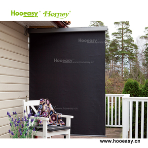 Homey or fournisseur porte d'entrée noir étanche pliant sun shade tissu pour les magasins - Product Image 3
