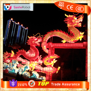 Customed-Fait le travail manuel Soie chinois <span class=keywords><strong>dragon</strong></span> lanterne - Product Image 3