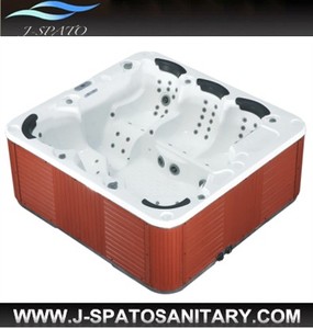 2013 <span class=keywords><strong>de</strong></span> lujo al aire libre <span class=keywords><strong>Spa</strong></span> Hidromasaje con Hydro función <span class=keywords><strong>de</strong></span> masaje <span class=keywords><strong>para</strong></span> 5 persona - Product Image 1