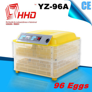Yz-96a venta caliente automático completo ampliamente utilizado aves de corral incubadora para la venta con un año de garantía - Product Image 1