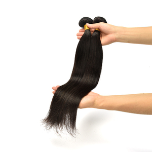 Recto barato de la trama del pelo humano de la cutícula completa virgen malayo de la trama del pelo - Product Image 3
