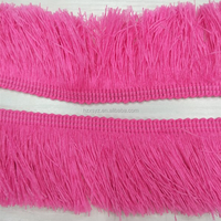Frange en rayonne de haute qualité, pour vêtements de danse/jupe à franges