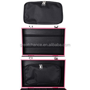 AW Professional 14x9x20 "Nail Artist 4 ruote Rolling Makeup Case Cosmetic Artist Trolley - Product Image 4