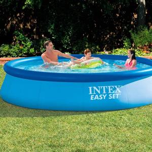 <span class=keywords><strong>Piscine</strong></span> <span class=keywords><strong>hors</strong></span> <span class=keywords><strong>sol</strong></span> Intex 28132 en PVC, Easy Set, forme ronde, avec <span class=keywords><strong>filtre</strong></span> et <span class=keywords><strong>pompe</strong></span> inclus - Product Image 3