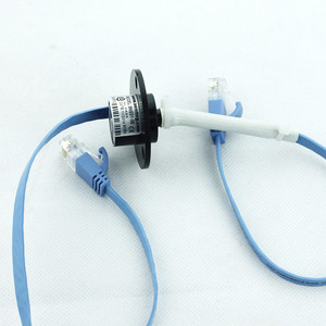 1 channel 100M Base T ethernet cable with OD 22mm <strong>capsule</strong> <strong>slip</strong> <strong>ring</strong>