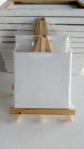 Hongxuan bán buôn Nguồn cung cấp nghệ thuật mini <span class=keywords><strong>Canvas</strong></span> easel <span class=keywords><strong>Set</strong></span>, <span class=keywords><strong>DIY</strong></span> Trống kéo dài vải cho bức tranh - Product Image 4