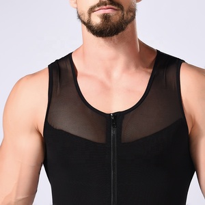 <span class=keywords><strong>Hombres</strong></span> Thin Anion Tummy Body Adelgazamiento Sin mangas Corsé Chaleco Cremallera <span class=keywords><strong>Fajas</strong></span> <span class=keywords><strong>para</strong></span> <span class=keywords><strong>hombres</strong></span> - Product Image 5