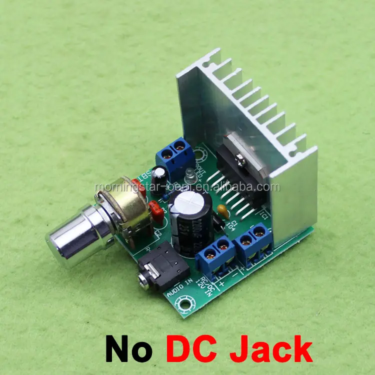 TDA7297 15 W * 2 Mini Amplifikatör modülü pcb devre DC 12 V güç ile terminal blokları MP3 MP4 MP5 oyuncu