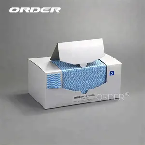 Japón <span class=keywords><strong>daiso</strong></span> de suministro de fábrica mejor absorbente tela no tejida viscosa de servicio de alimentos toallitas de limpieza - Product Image 5