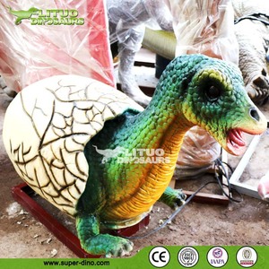 หุ่นยนต์จำลองไดโนเสาร์ทารกแรกเกิดในไข่ - Product Image 3