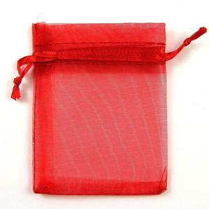 10x15cm Wholesale Drawstring Organza Jewelry Favor Pouches Wedding Party <strong>Festival</strong> Gift <strong>Bags</strong> Candy <strong>Bags</strong> Red Organza <strong>Tea</strong> <strong>Bag</strong>