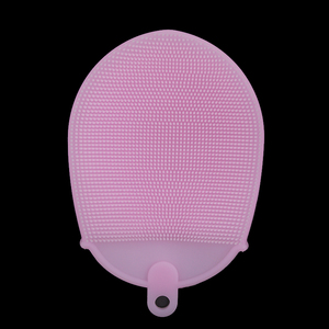Silicone del Cuoio Capelluto Massager della Spazzola con il Corpo Scrubber Guanto Esfoliante
