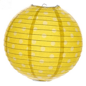 Trung Quốc <span class=keywords><strong>Polka</strong></span> Dots Tùy Chỉnh In Giấy Đèn Lồng Vòng Đám Cưới Streak Đèn Lồng - Product Image 6