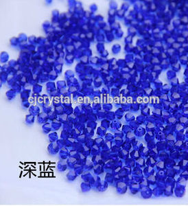 Chers 4mm toupies perles de verre, perles toupies de <span class=keywords><strong>cristal</strong></span> - Product Image 1