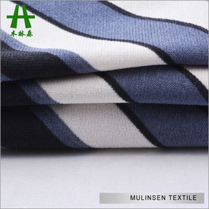 chất lượng cao korea ity polyester spandex 1000 <span class=keywords><strong>TPM</strong></span> xoắn in ity sọc áo vải dệt kim cho trang phục và áo sơ mi - Product Image 2