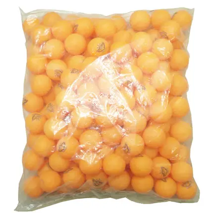 오렌지 화이트 40mm 셀룰로이드 플라스틱 원활한 대량 패키지 탁구 공