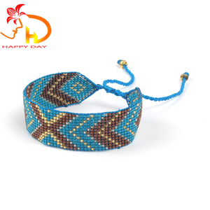 Pulseras Unisex <span class=keywords><strong>de</strong></span> Cuentas Miyuki <span class=keywords><strong>de</strong></span> <span class=keywords><strong>la</strong></span> <span class=keywords><strong>Amistad</strong></span> Trenzadas <span class=keywords><strong>de</strong></span> <span class=keywords><strong>la</strong></span> Suerte Nuevos Patrones Tejidos con Forma <span class=keywords><strong>de</strong></span> Flecha al Por Mayor para Hombre - Product Image 3