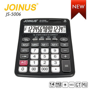 Bán Buôn Khuyến Mại Cung Cấp Kinh Doanh Tùy Chỉnh 14 Chữ Số Điện Kép Năng Lượng Mặt Trời Máy Tính Để Bàn Cho Sinh Viên - Product Image 2