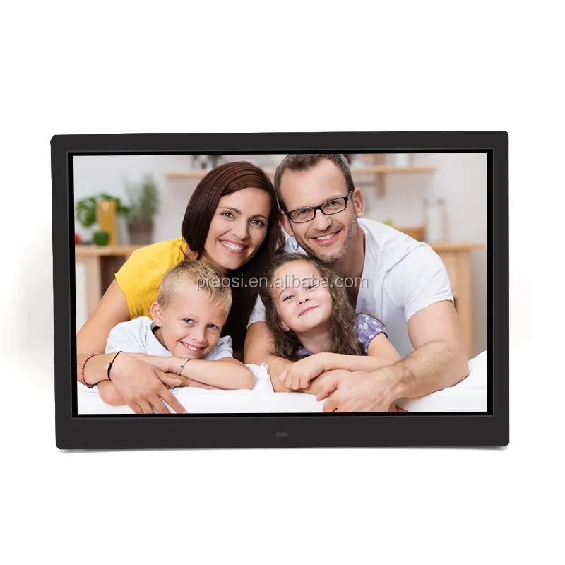 1080 P Full HD Film Gratis 7 8 10 12 13 14 15 Inch Digital Photo Frame dengan Gerakan sensor