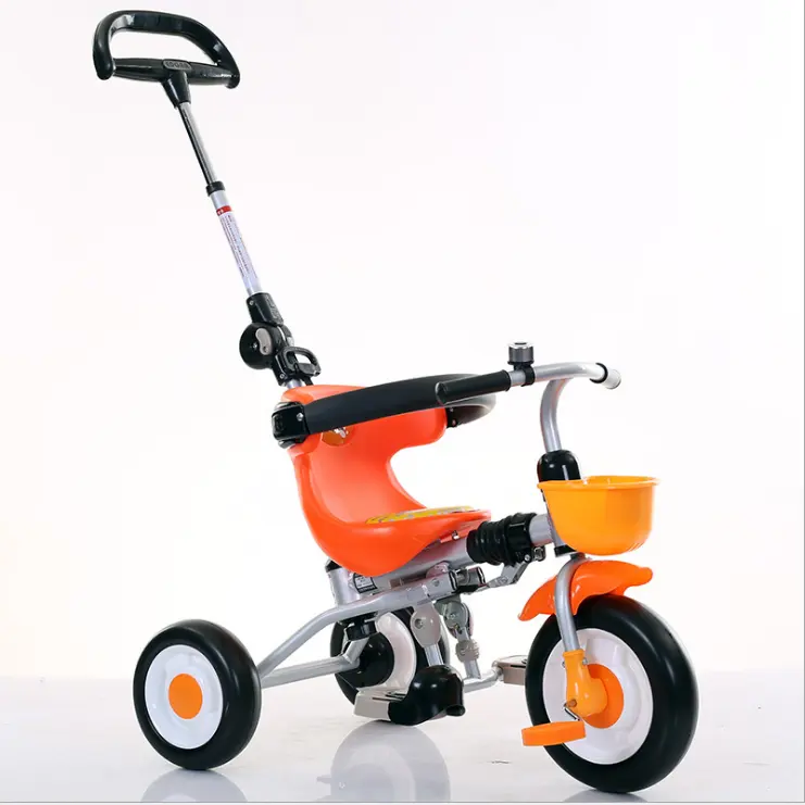 2018 new model easy folding baby tricycle kids foldable tricycle children 3 wheel mini bkie good quality cheap price