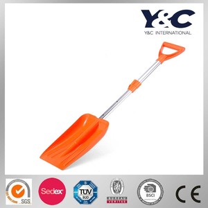 High Quality Mini Adjustable <strong>Plastic</strong> <strong>Snow</strong> <strong>Shovel</strong> with Aluminum Pole - Product Image 4