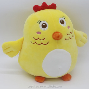 Tùy Chỉnh Dễ Thương Sang Trọng Đồ Chơi Gà Với Thăng Hoa T Áo Sơ Mi Bán Buôn Khuyến Mãi Thú Nhồi Bông Sang Trọng Màu Vàng Gà Mềm Đồ Chơi - Product Image 5