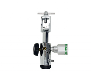Concentrador de oxígeno de latón completo, regulador médico de yugo CGA870 pin, salida rápida - Product Image 1