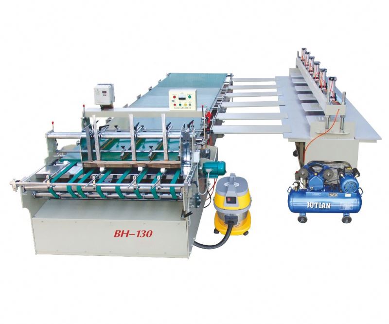 BH-130 полуавтоматическая гофроупаковка папка склеивающие машины