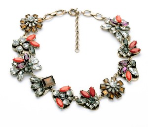 xl00854 New Arrival Free Shipping Colorful Statement Chunky Necklace Wholesale Fashion Women Jewelry