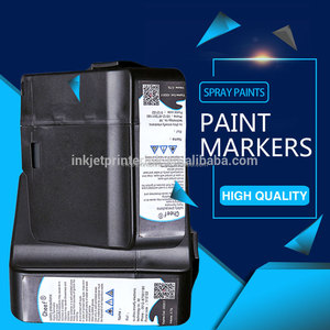 Lage Prijs Compatibel <span class=keywords><strong>V410</strong></span>-<span class=keywords><strong>D</strong></span> Zwarte Inkt Met Chips 750Ml Voor <span class=keywords><strong>Videojet</strong></span> Cij Inkjet Codeerprinter-Product - Product Image 1