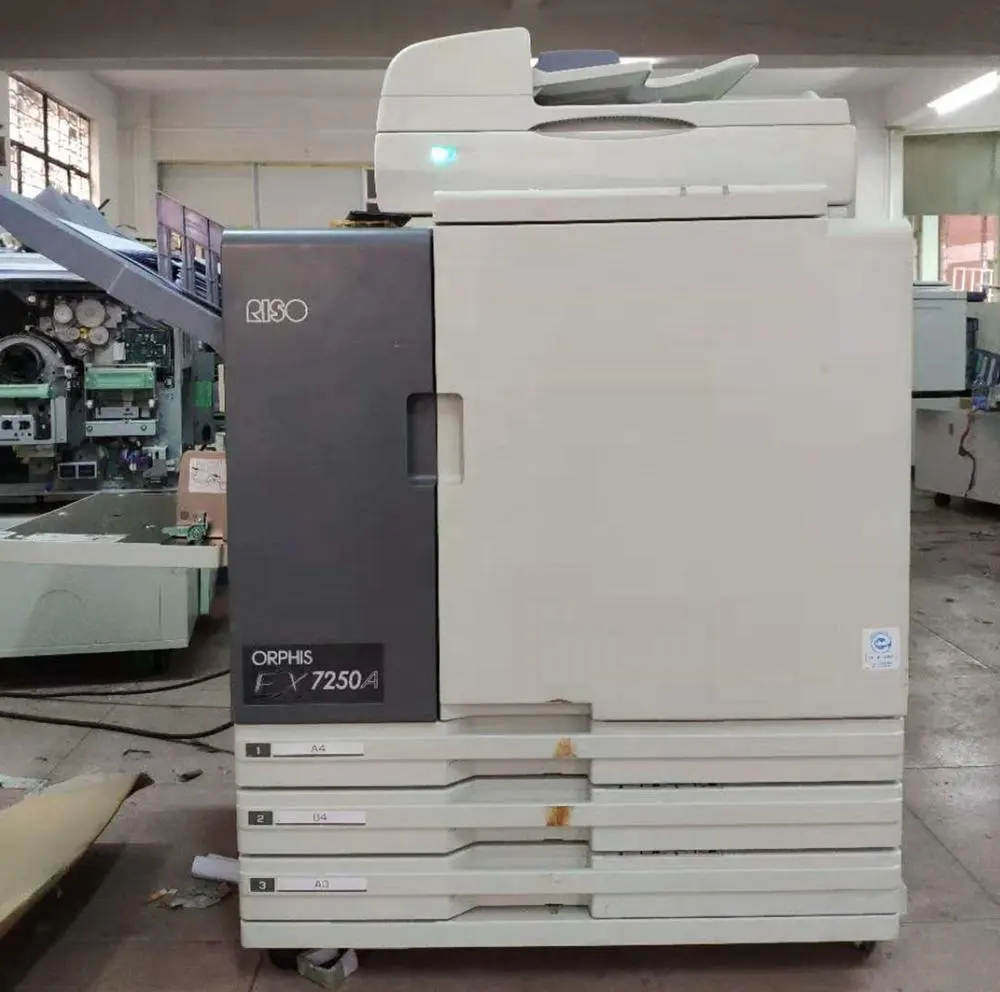 Máy In Phun RISOs ComColor 7150/7110 ORPHIS EX7250/7200, Chi Phí Thấp Nhất Thế Giới, Máy Photocopy Sản Xuất Tốc Độ Cao Đang Bán