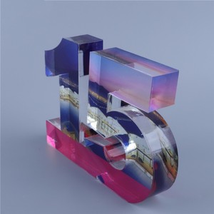 <strong>Clear</strong> <strong>Acrylic</strong> Stamping <strong>Block</strong> <strong>Acrylic</strong> Stamp <strong>Block</strong> Logo <strong>Block</strong> - Product Image 1