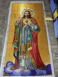 Orthodox Church Patterns Mosaic <strong>Wall</strong> Art <strong>Mural</strong> - Product Image 3