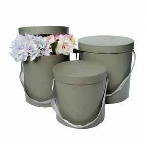 Luxus nach druck design karton runde <span class=keywords><strong>box</strong></span> blume boxen - Product Image 4