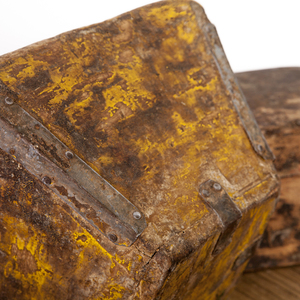 प्राचीन गृह सजावट चीनी लकड़ी चावल माप - Product Image 6