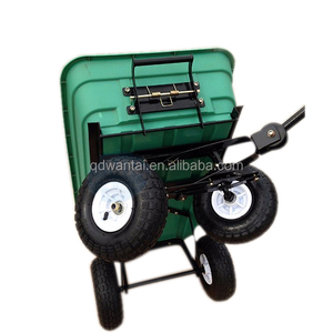 Qingdao wantai Jardin Pratique De Vidage Poly chariot de pelouse TC2145