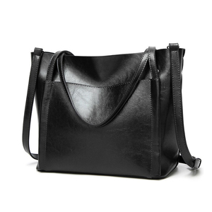 <strong>Import</strong> Wholesale Women Fashion Pu <strong>Leather</strong> Tote <strong>Handbag</strong> From China Casual Grace Shoulder Bag