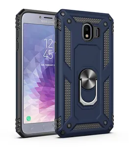 Magazzino Anello Del Supporto Magnetico Cassa Del Telefono Delle Cellule per Samsung J4 J2 J3 J5 J6 J7 Nota 8 9 cavalletto shell