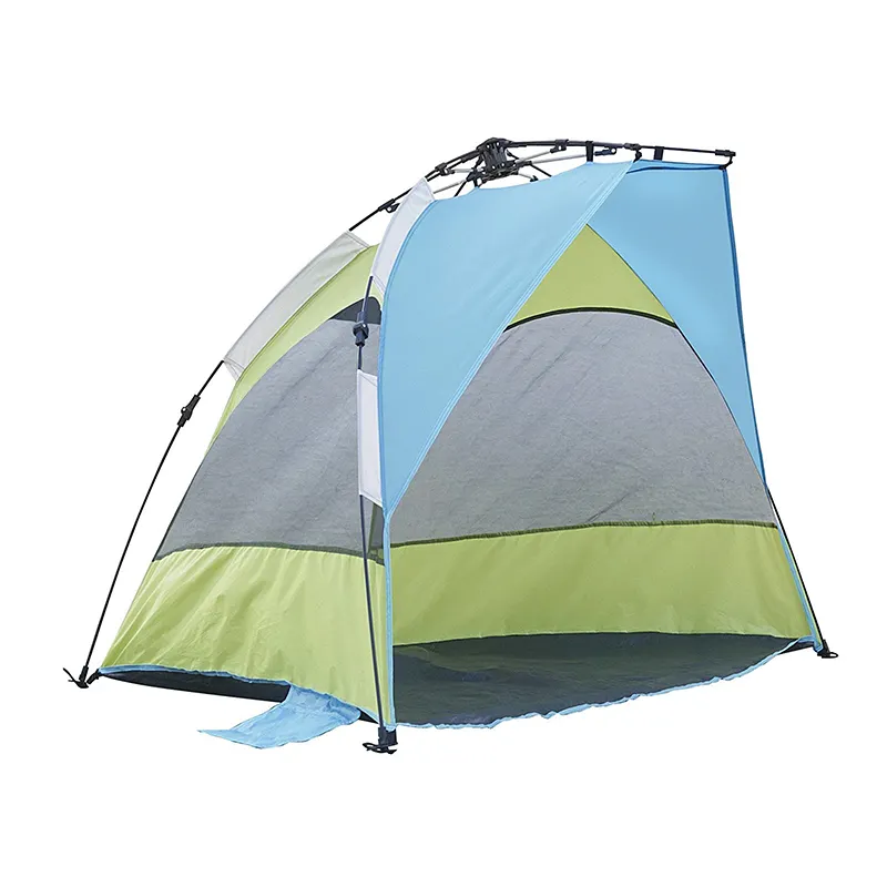 נייד חיצוני עמיד למים קמפינג חוף פיקניק אוהל צצים פתוח קמפינג אוהל דיג טיולים אוטומטי מיידי נסיעות אוהל
