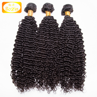 Bán Buôn Tóc Nguyên Bản Afro Xoăn Ấn Độ Tóc 3 Bó Bán Miễn Phí Vận Chuyển