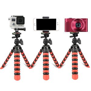 लचीला मिनी तिपाई के साथ Iphone और स्मार्टफोन धारक-एक प्रकाश DSLR कैमरा के लिए खड़े हो जाओ, एसएलआर-नि: शुल्क <span class=keywords><strong>Gopro</strong></span> माउंट