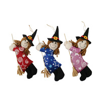 Poupée sorcière pour occasions doubles, décoration pour fête d'halloween, déguisement, poupée