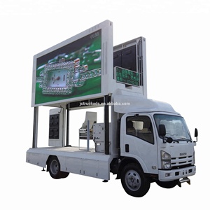 Led Mobiele Truck Reclame Vrachtwagen, Led Screen Auto Reclame, Full Color Vrachtwagen Led Display - Product Image 4