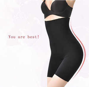 Biancheria intima donna donna snellente a vita alta con stampa mutandine lunghe Shapewear slip con colletto senza spalline - Product Image 5