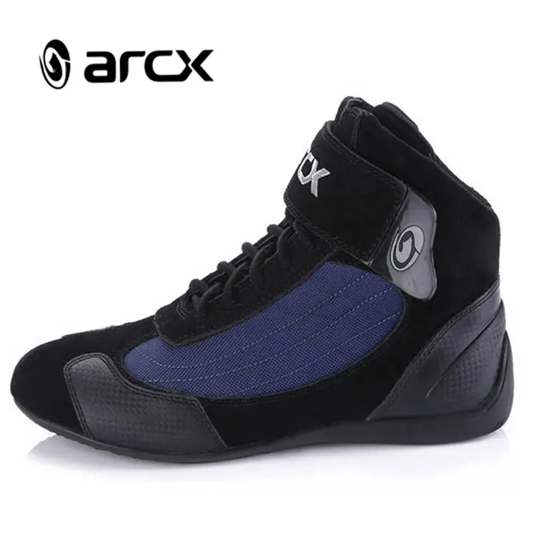 ARCX Sepatu Bot Berkendara Motor Pria, Biru untuk Berkendara Sepeda Motor