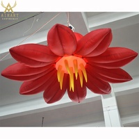 Meilleures ventes de fleurs gonflables, plantes gonflables, feuilles gonflables, décoration de fête de parade d'Alice au pays des merveilles