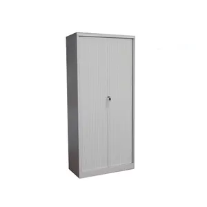 Luoyang 2 steel metal roller shutter door filing cabinet / balcony storage cabinet /tambour door filing cabinet