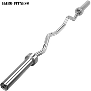 Paslanmaz çelik OP EZ <span class=keywords><strong>Curl</strong></span> halter çubuğu