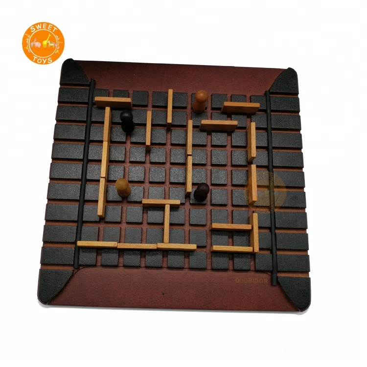 Экологически чистая Классическая игра, деревянная настольная шахматная игра, Забавная детская игрушка Stone Cone, многогранная стремительная игра